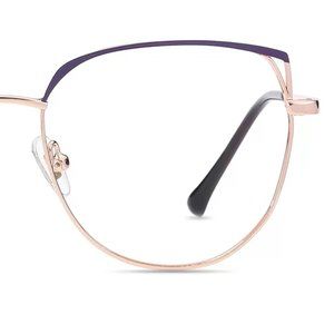 Gold & Purple Blue Light Glasses